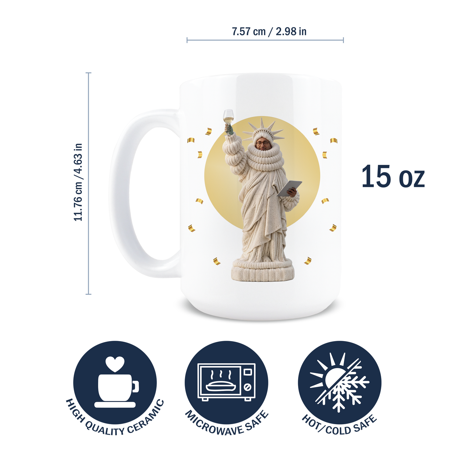 Chamath Statue of Liberty Coffee Mug