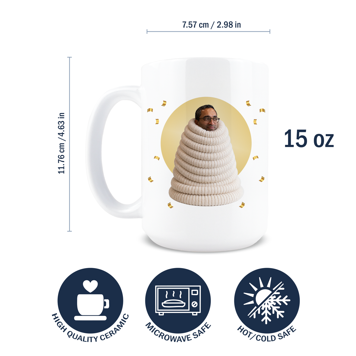 Chamath Turtleneck Coffee Mug