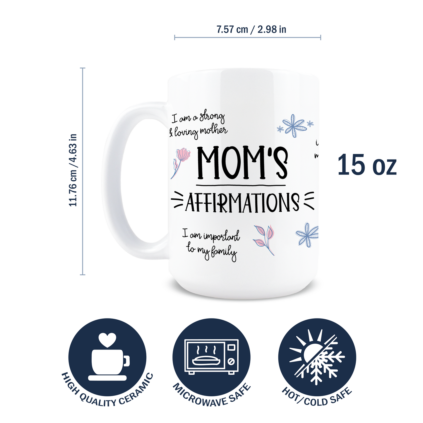 Mom Affirmations Coffee Mug