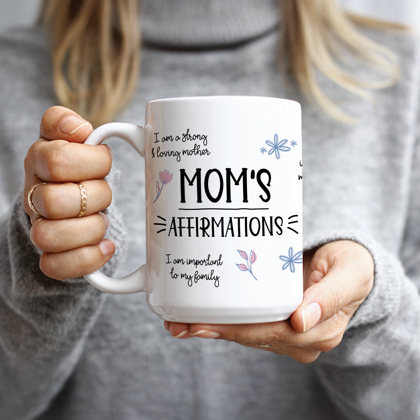 Mom Affirmations Coffee Mug