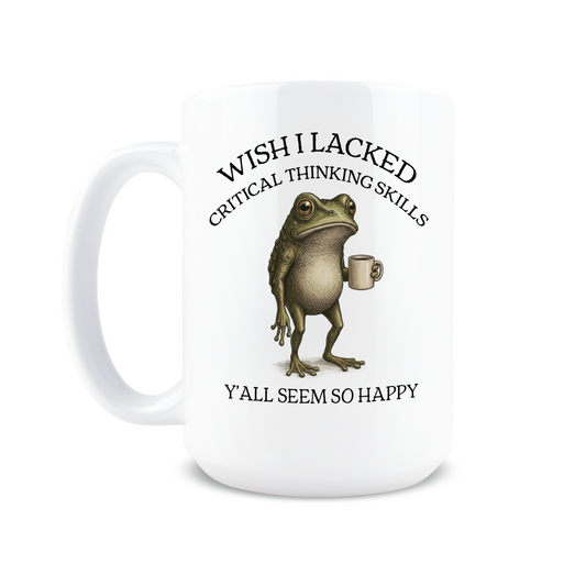 Critical Thinking Skills Coffee Mug