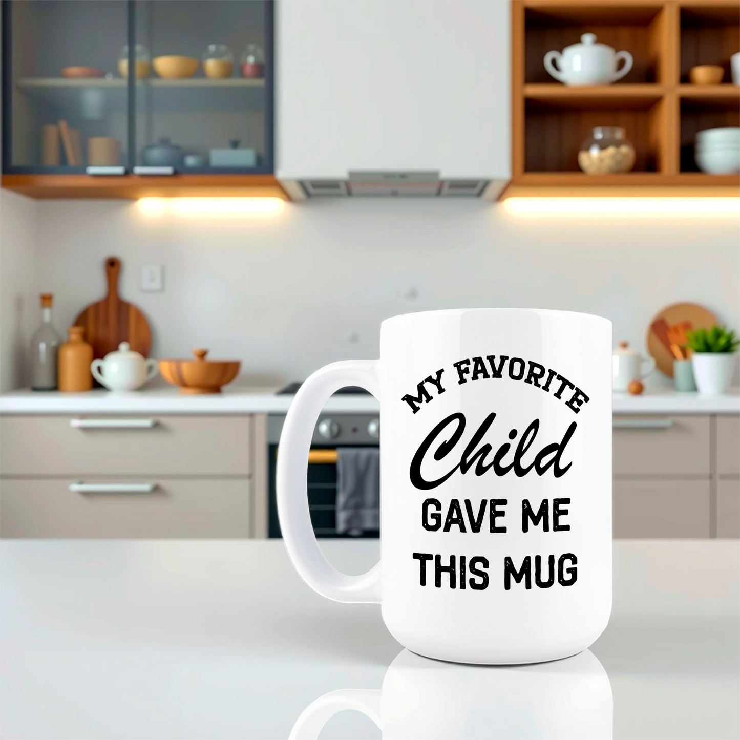 15oz Coffee Mugs for Parent - Favorite Child