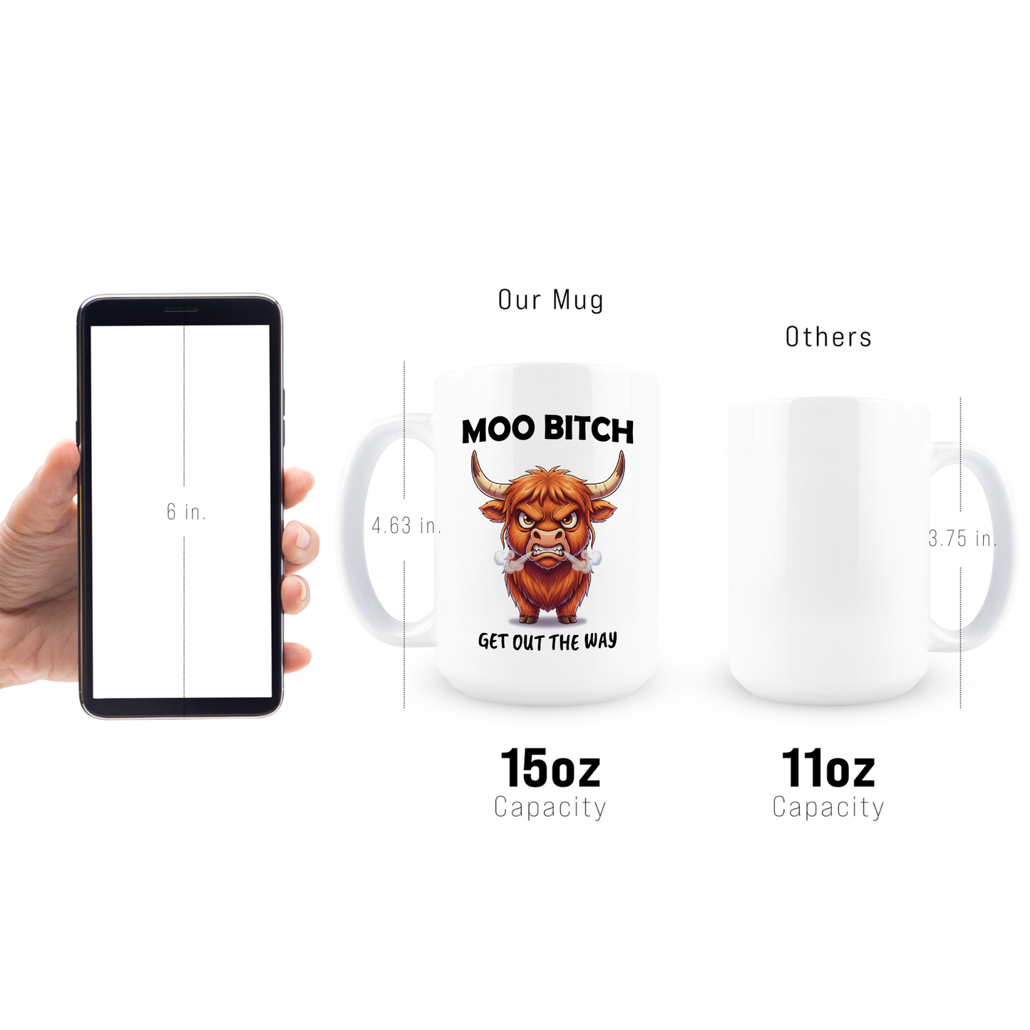 Moo Bitch Coffee Mug