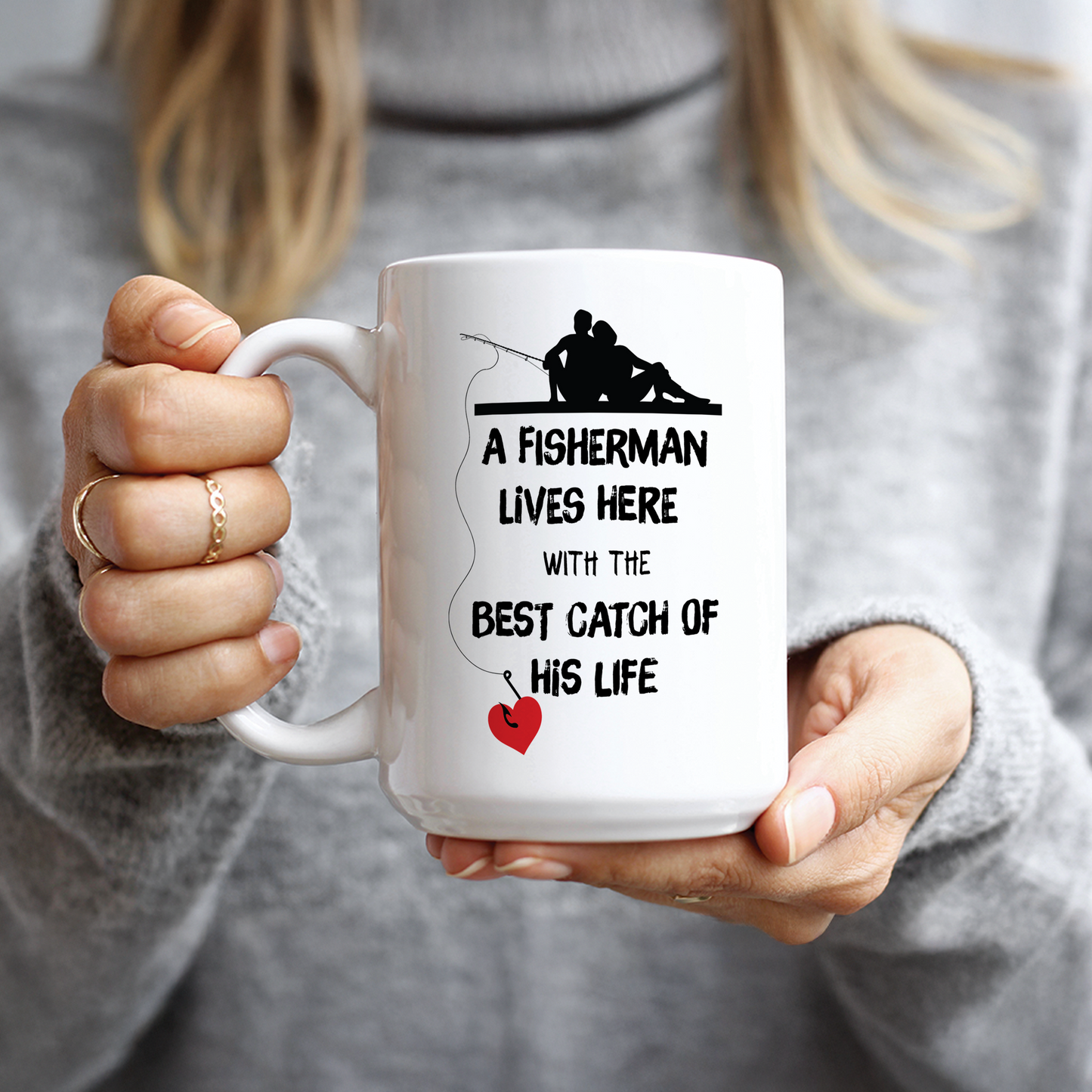 One Great Fisherman Coffee Mug