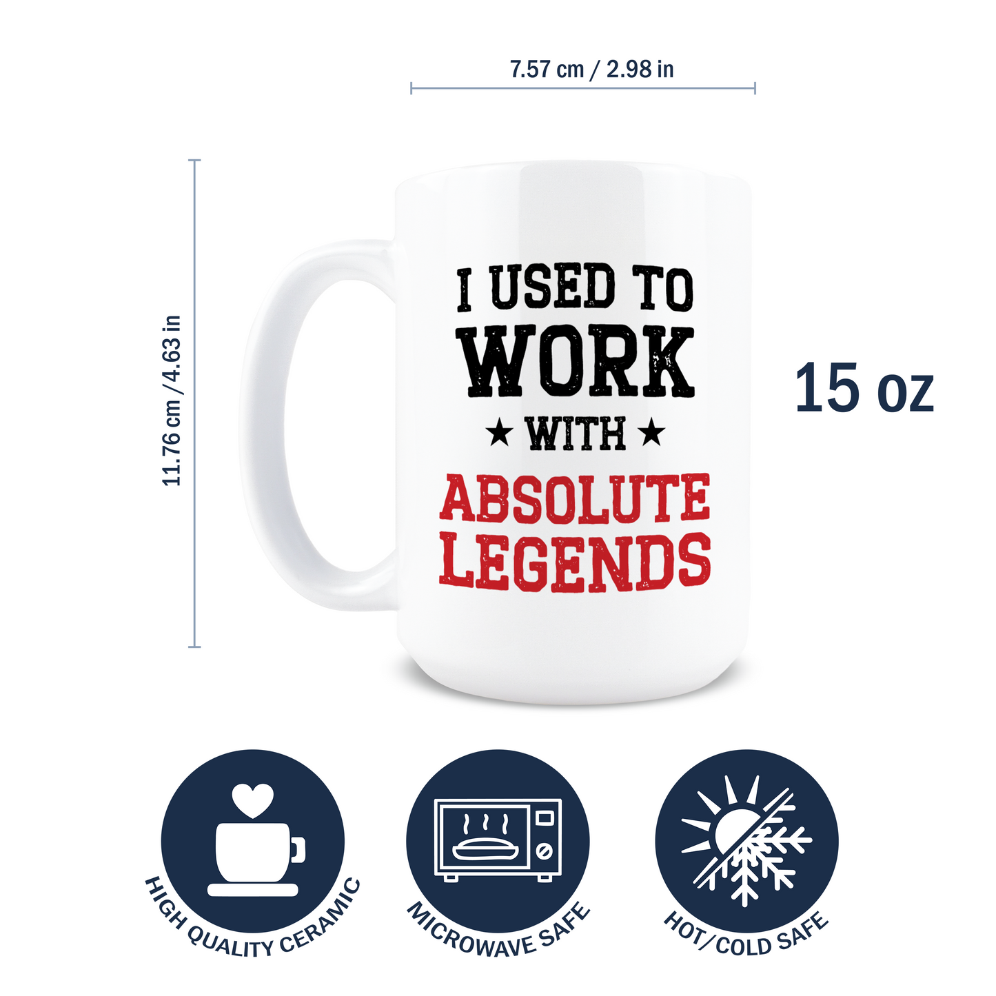 I Used To Work With Absolute Legends Coffee Mug