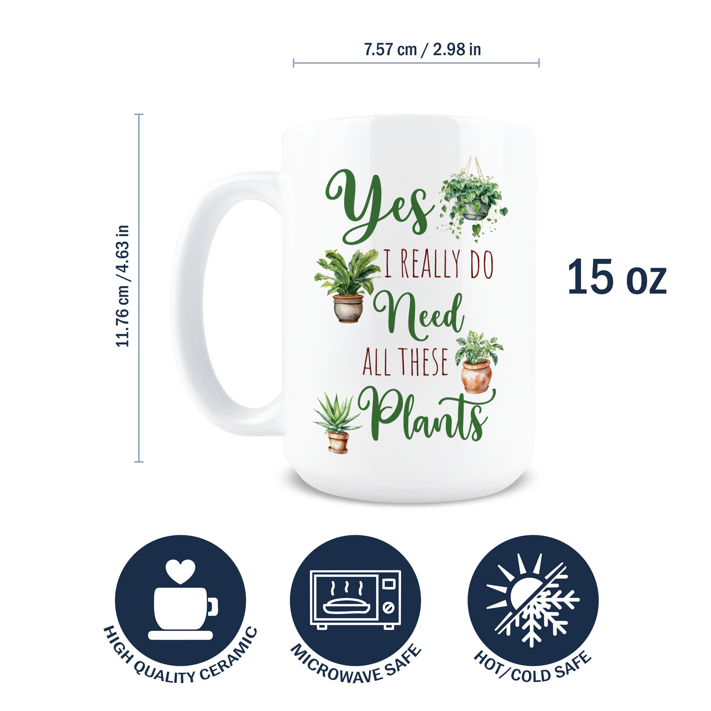 Need All These Plants Coffee Mug