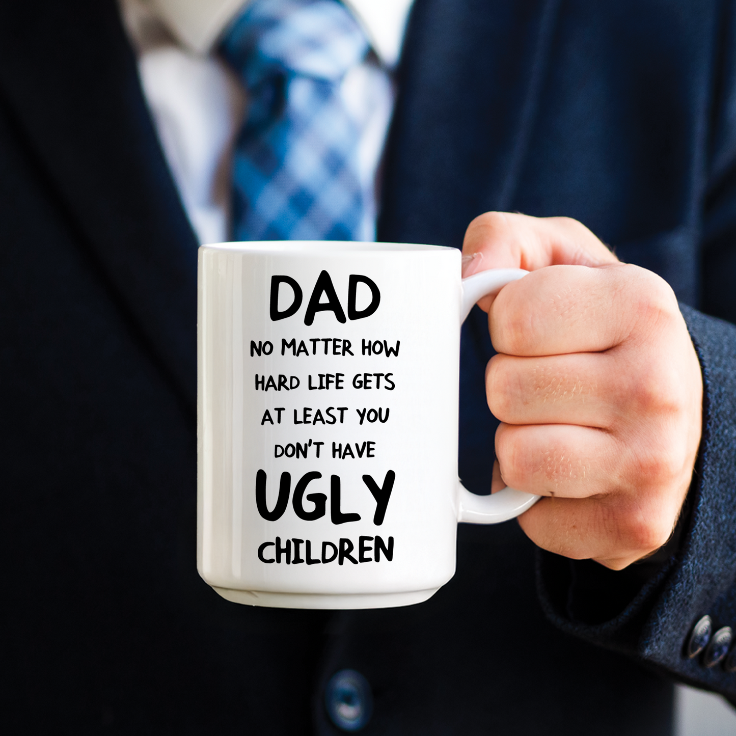 Dad Ugly Children Coffee Mug