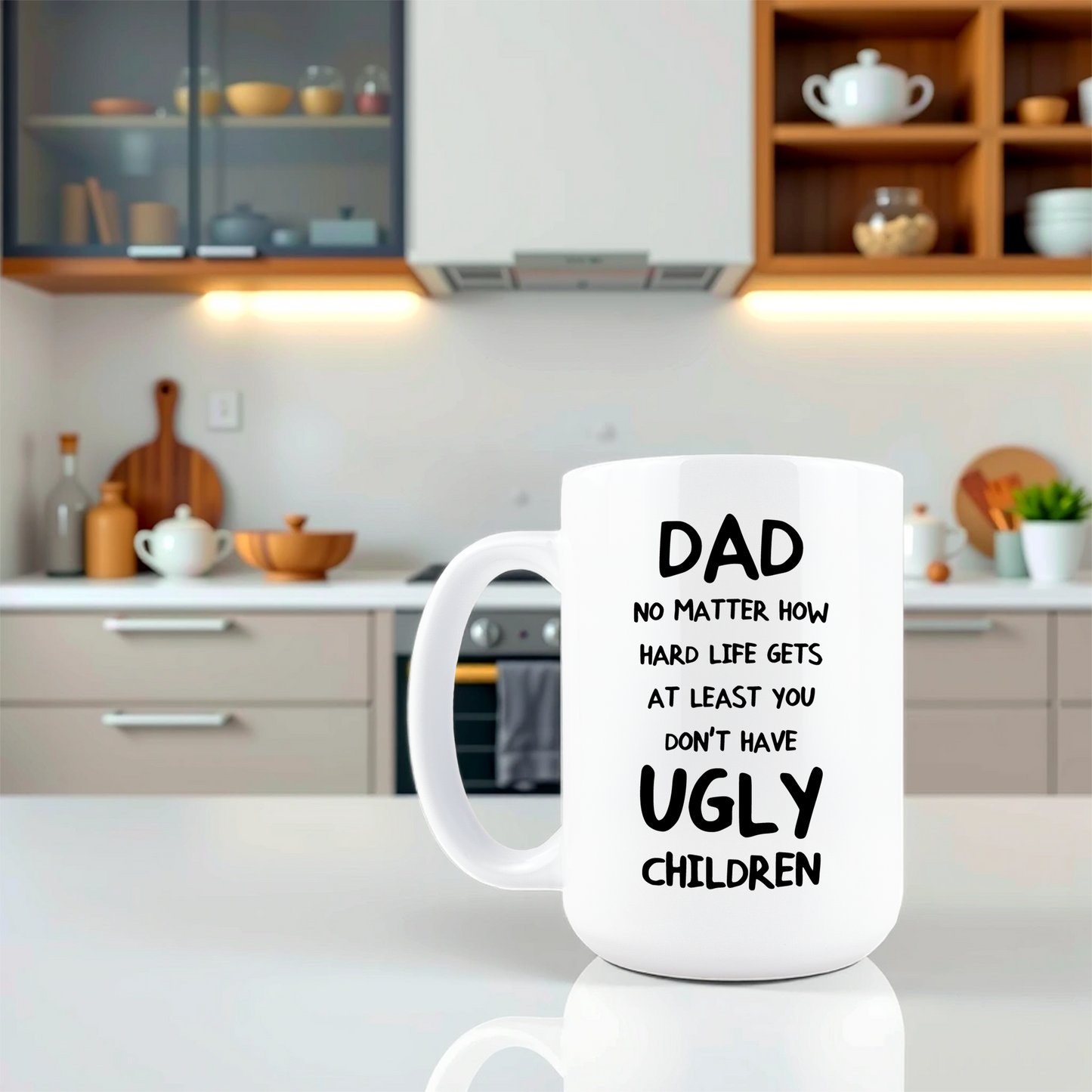 Dad Ugly Children Coffee Mug