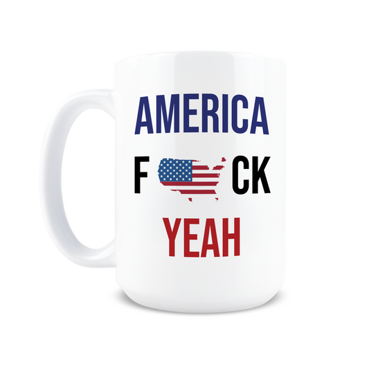 America Fuck Yeah Coffee Mug