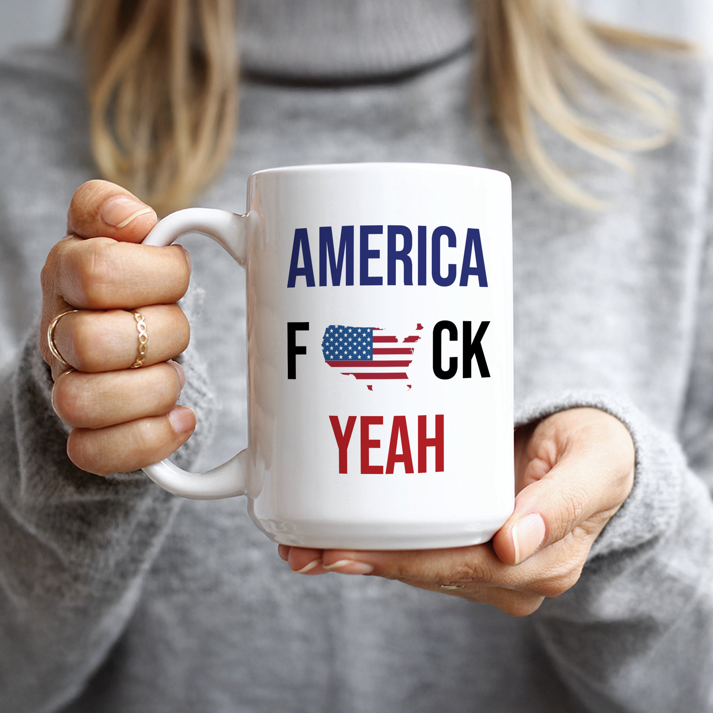 America Fuck Yeah Coffee Mug