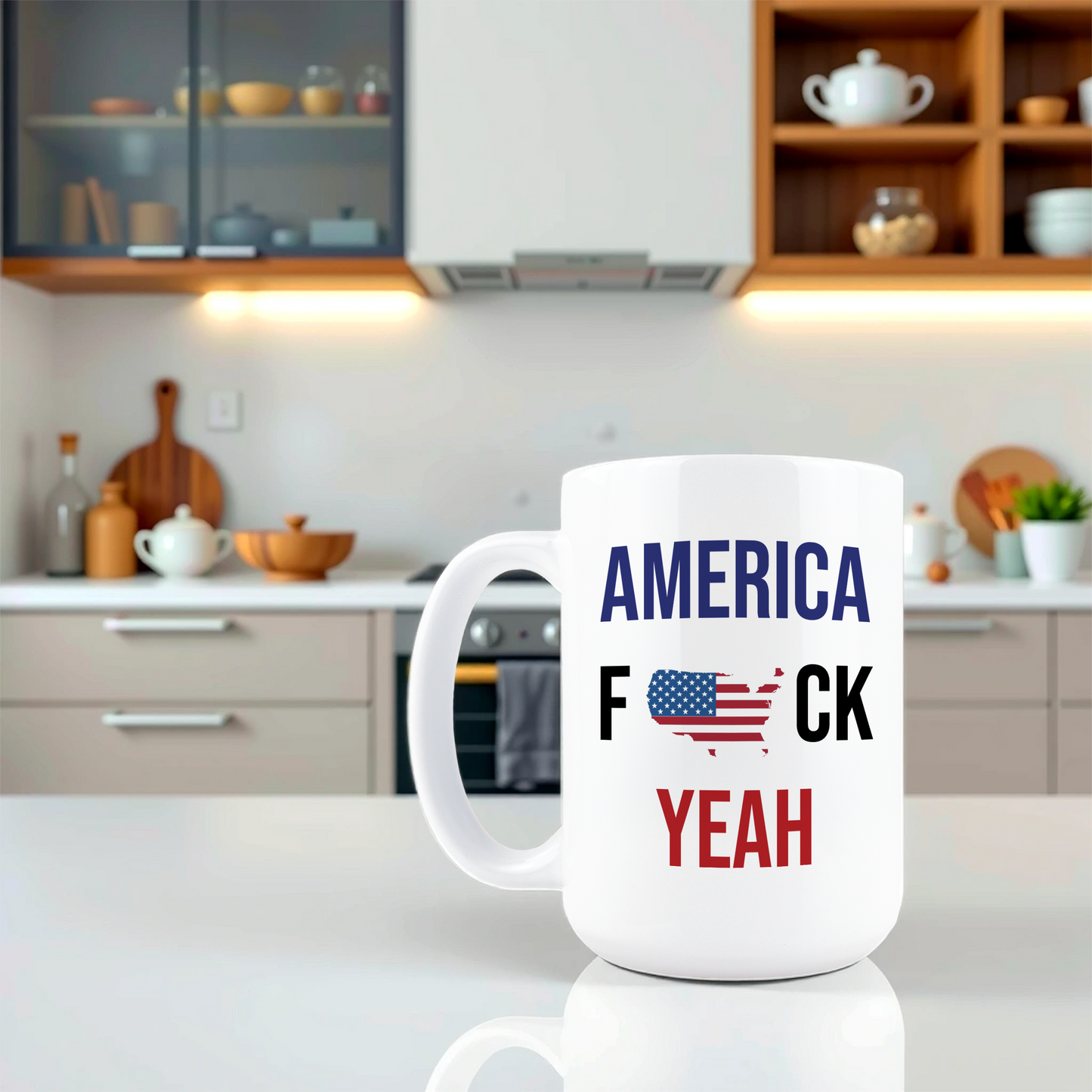 America Fuck Yeah Coffee Mug