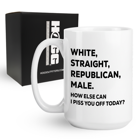 White Straight Republican Male Coffee Mug