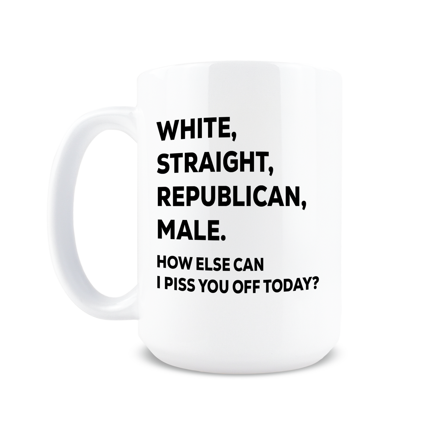 White Straight Republican Male Coffee Mug