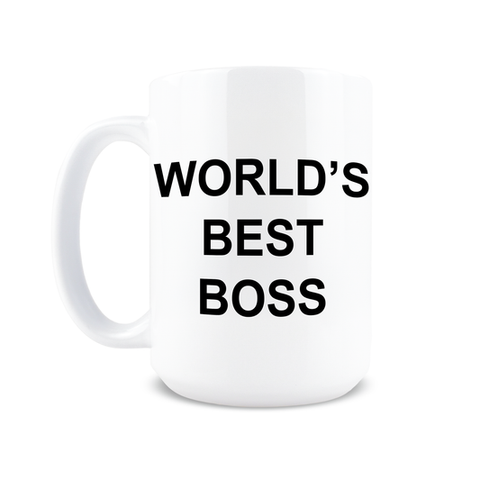 Worlds Best Boss Coffee Mug