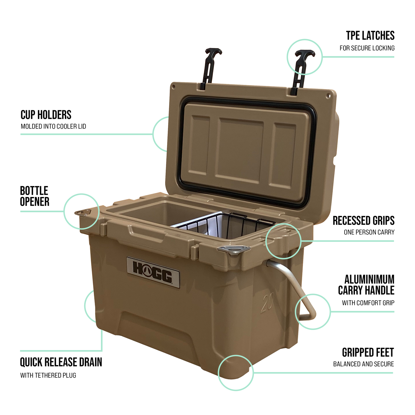 20qt Hogg Coolers