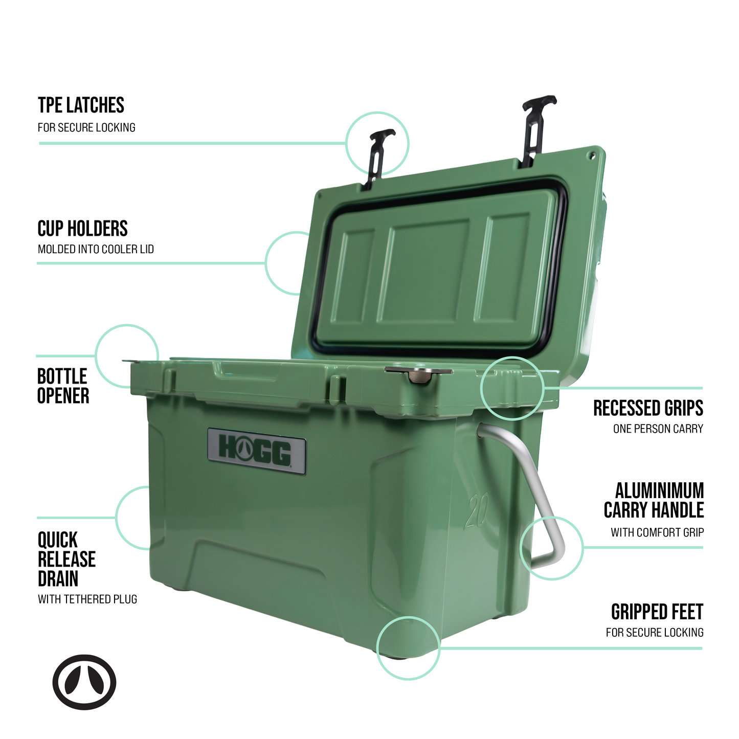 20qt Hogg Coolers