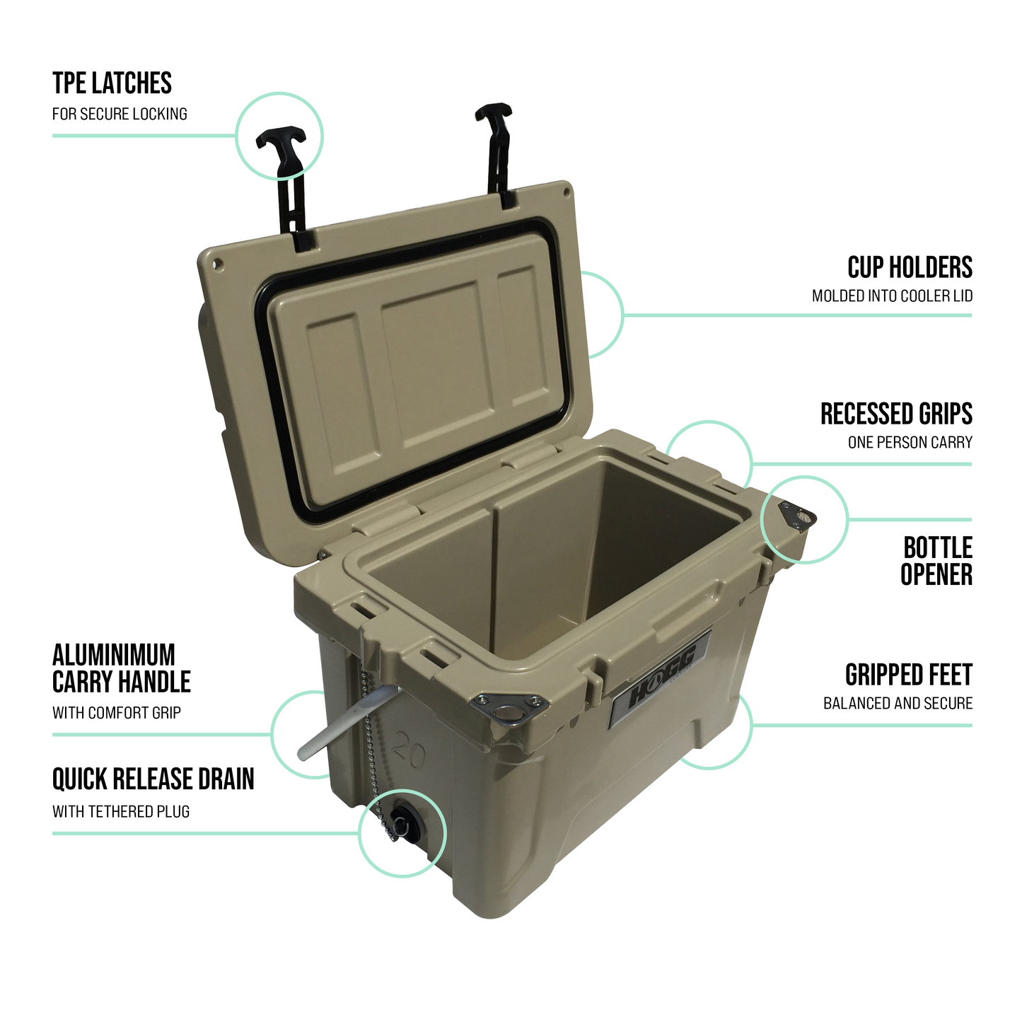 20qt Hogg Coolers
