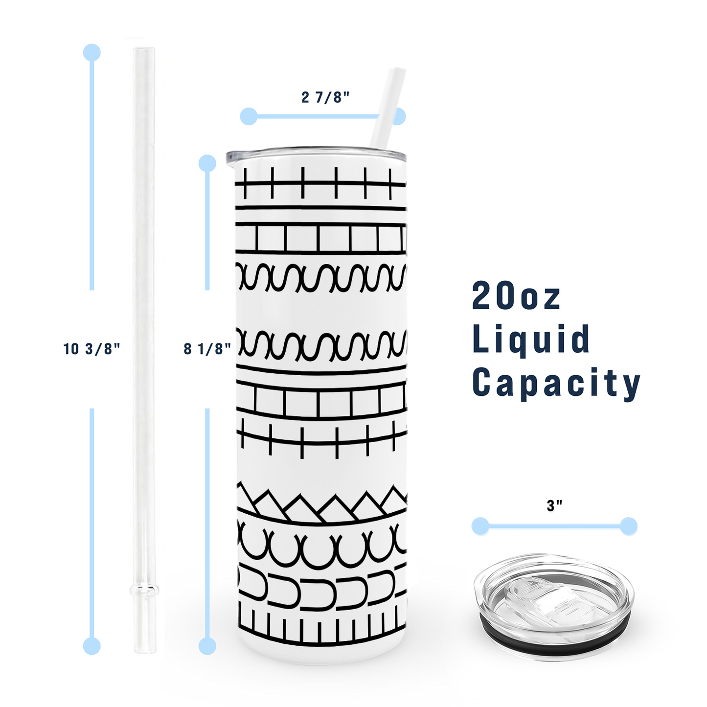 Fuck This Shit 20oz Skinny Tumbler