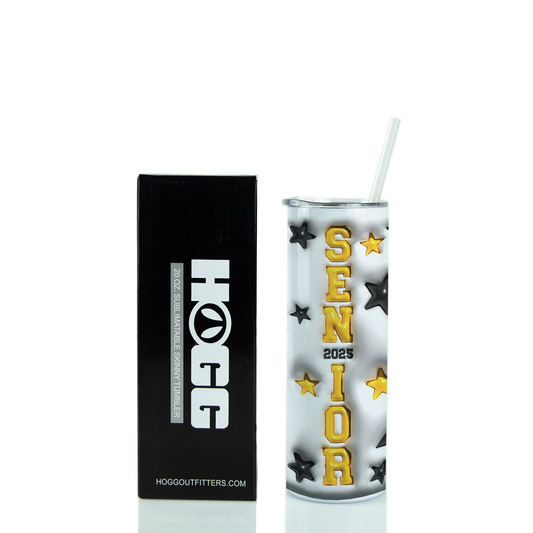 20oz Graduation Tumbler - 3D Seniors