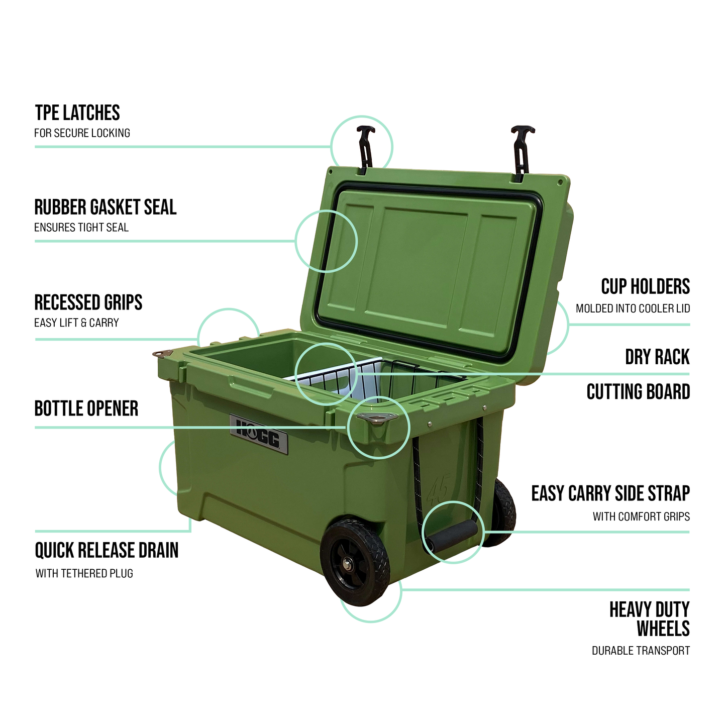 45qt Hogg Coolers