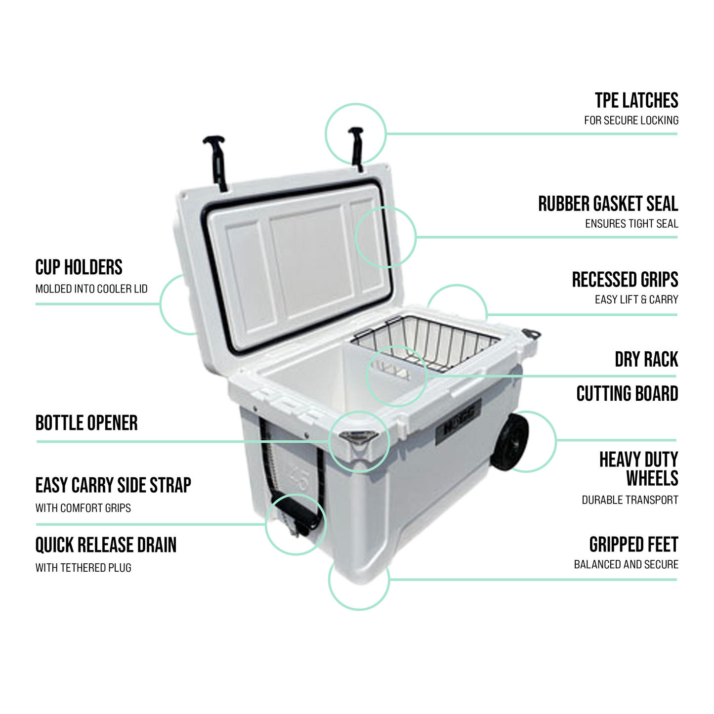 45qt Hogg Coolers