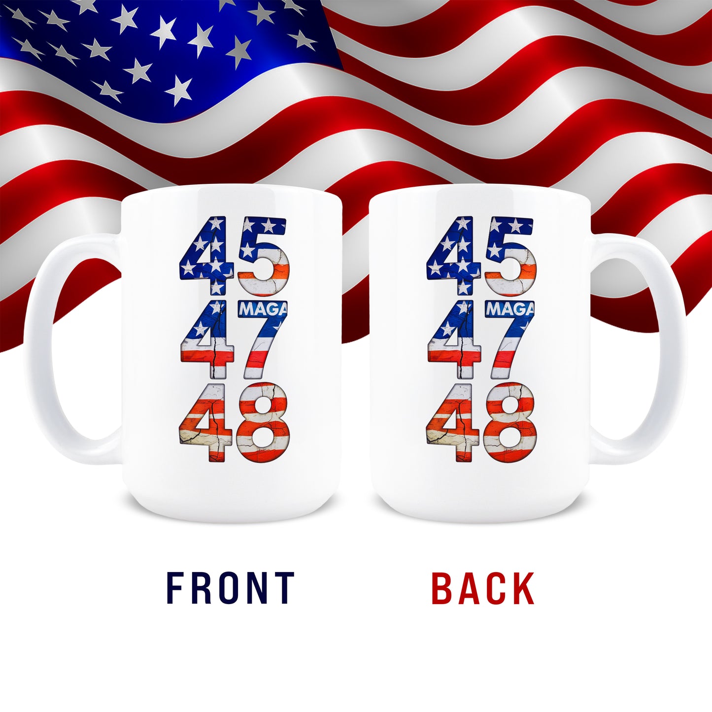 45 47 48 Trump Mug