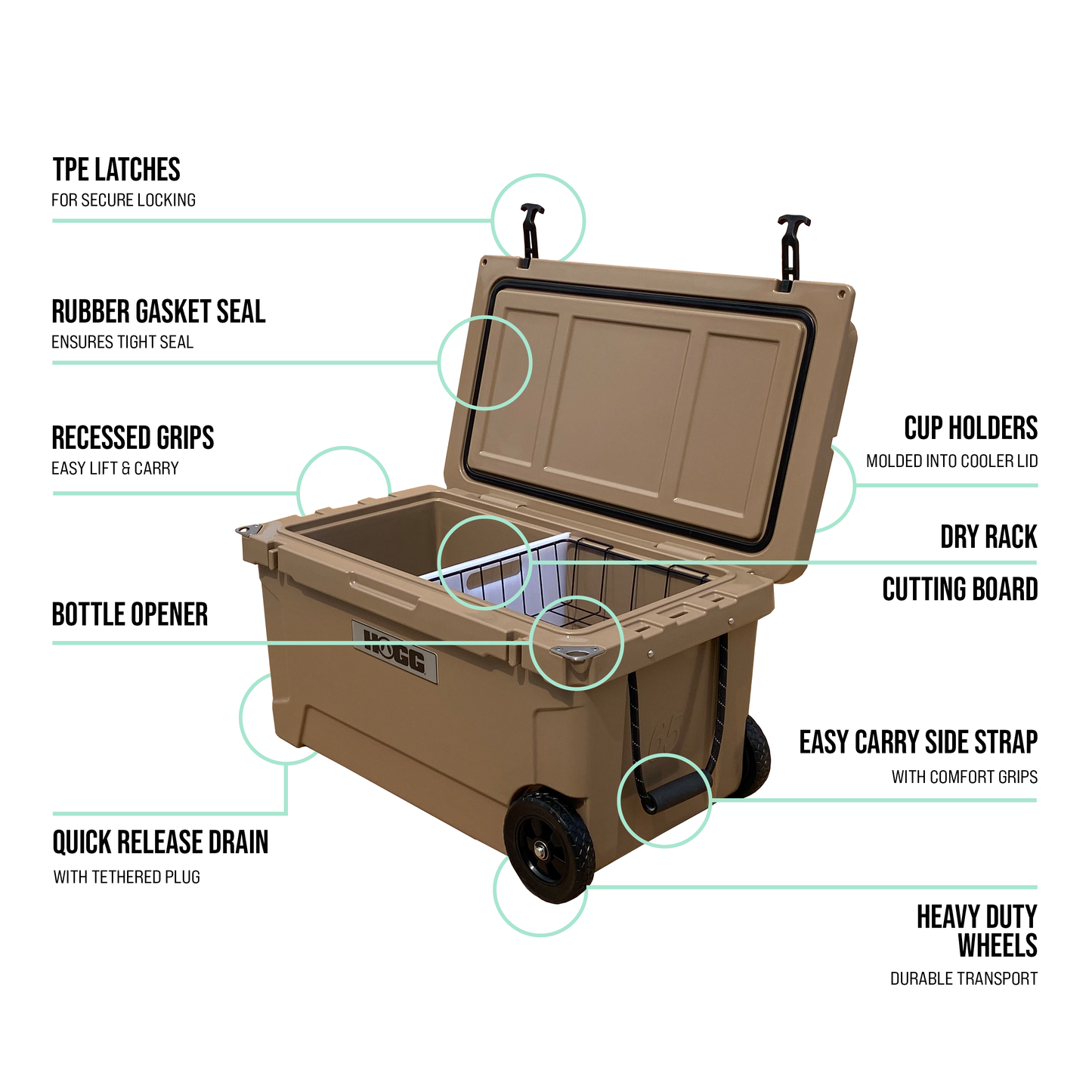 65qt Hogg Coolers