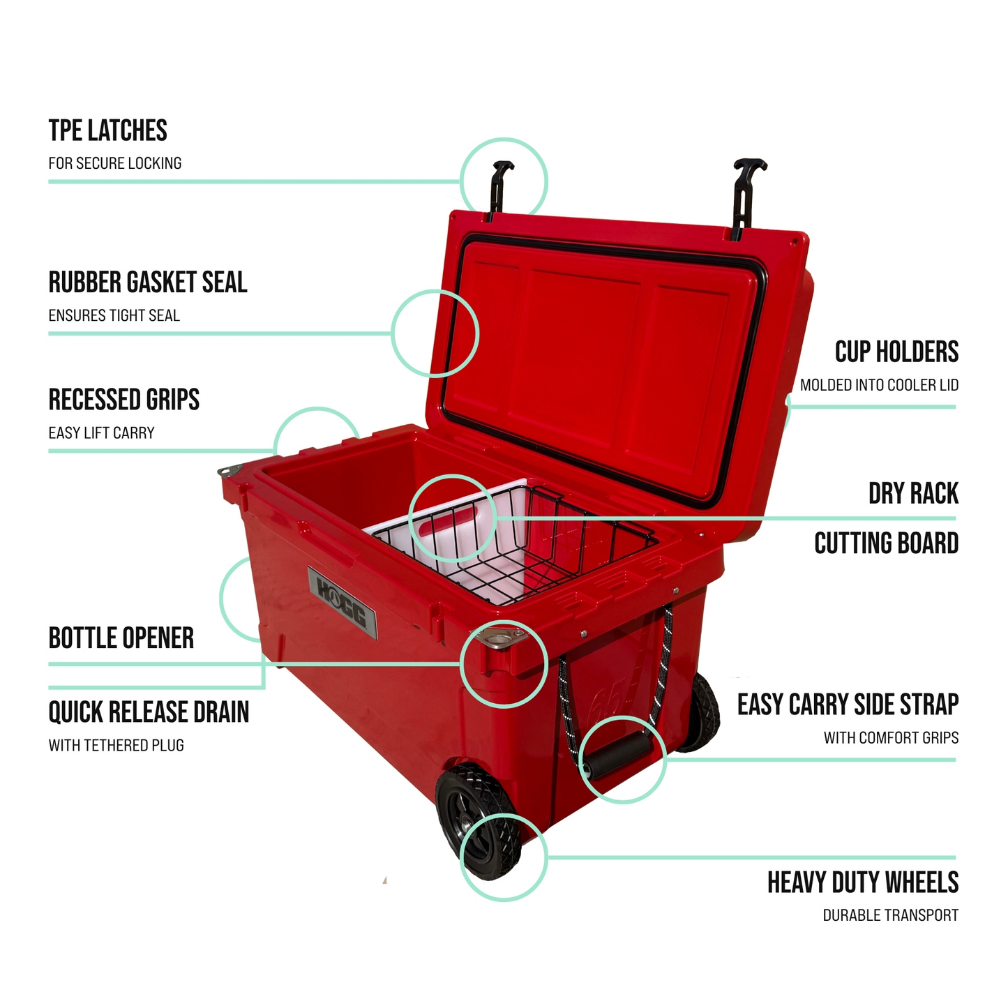 65qt Hogg Coolers
