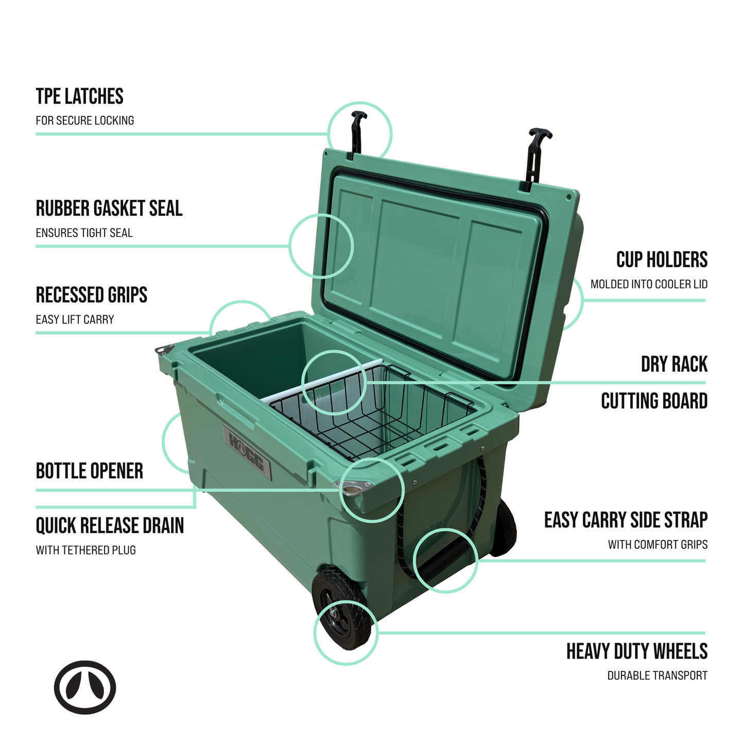 110qt Hogg Coolers
