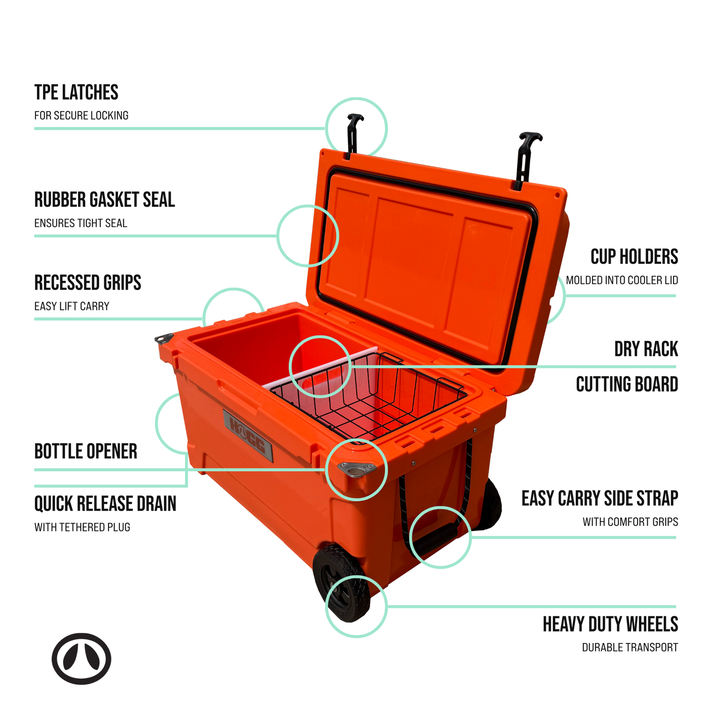110qt Hogg Coolers