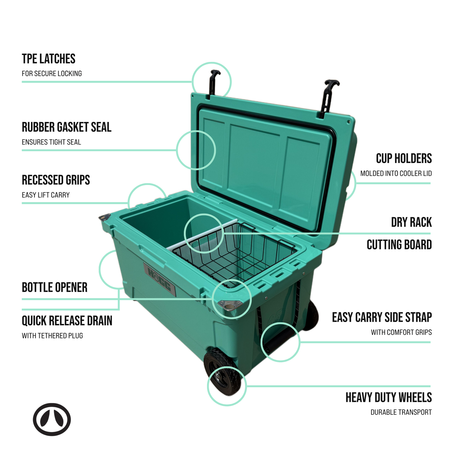 110qt Hogg Coolers