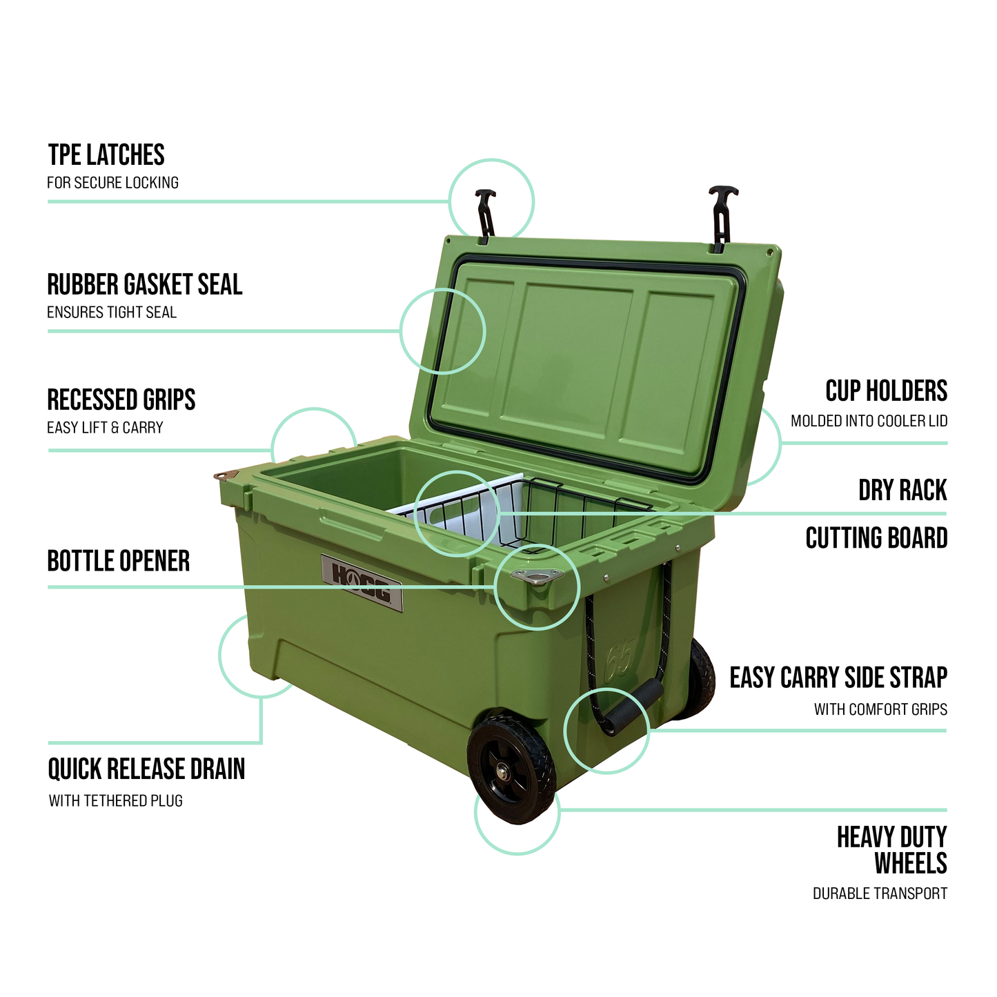65qt Hogg Coolers