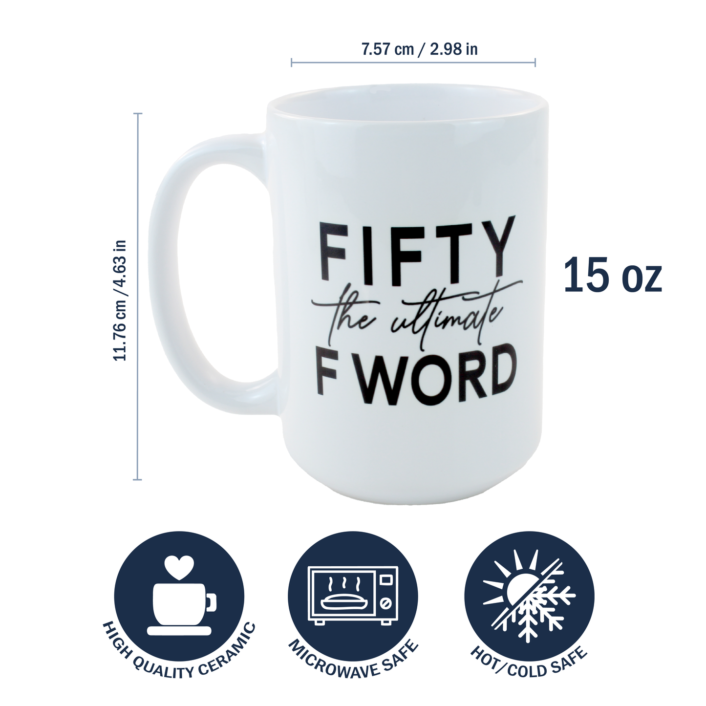 15oz Coffee Mug for Birthdays - F Word
