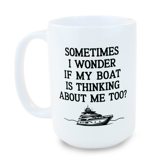 15oz Coffee Mug for Dad - I Wonder