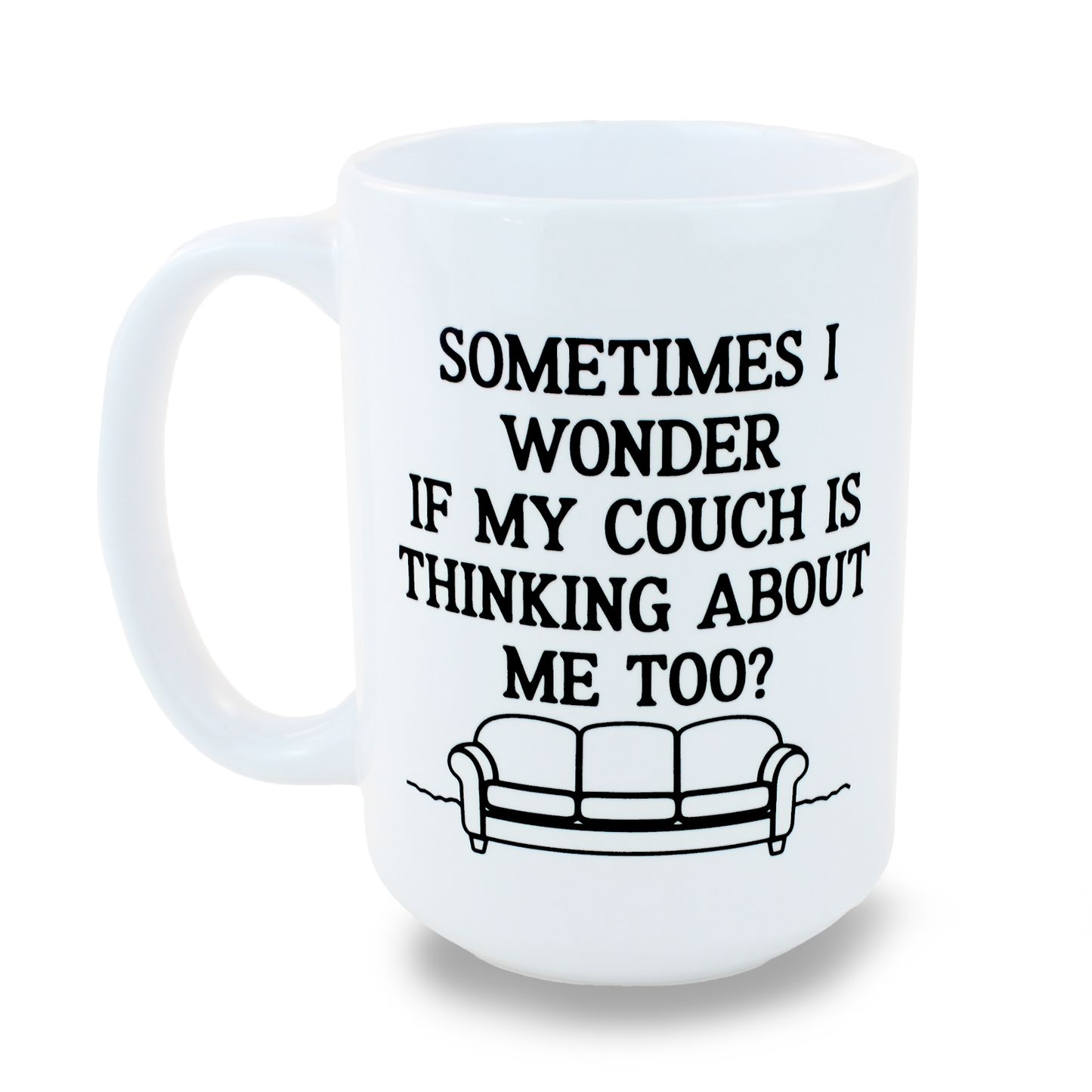 15oz Coffee Mug for Dad - I Wonder