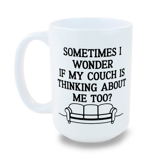 15oz Coffee Mug for Dad - I Wonder