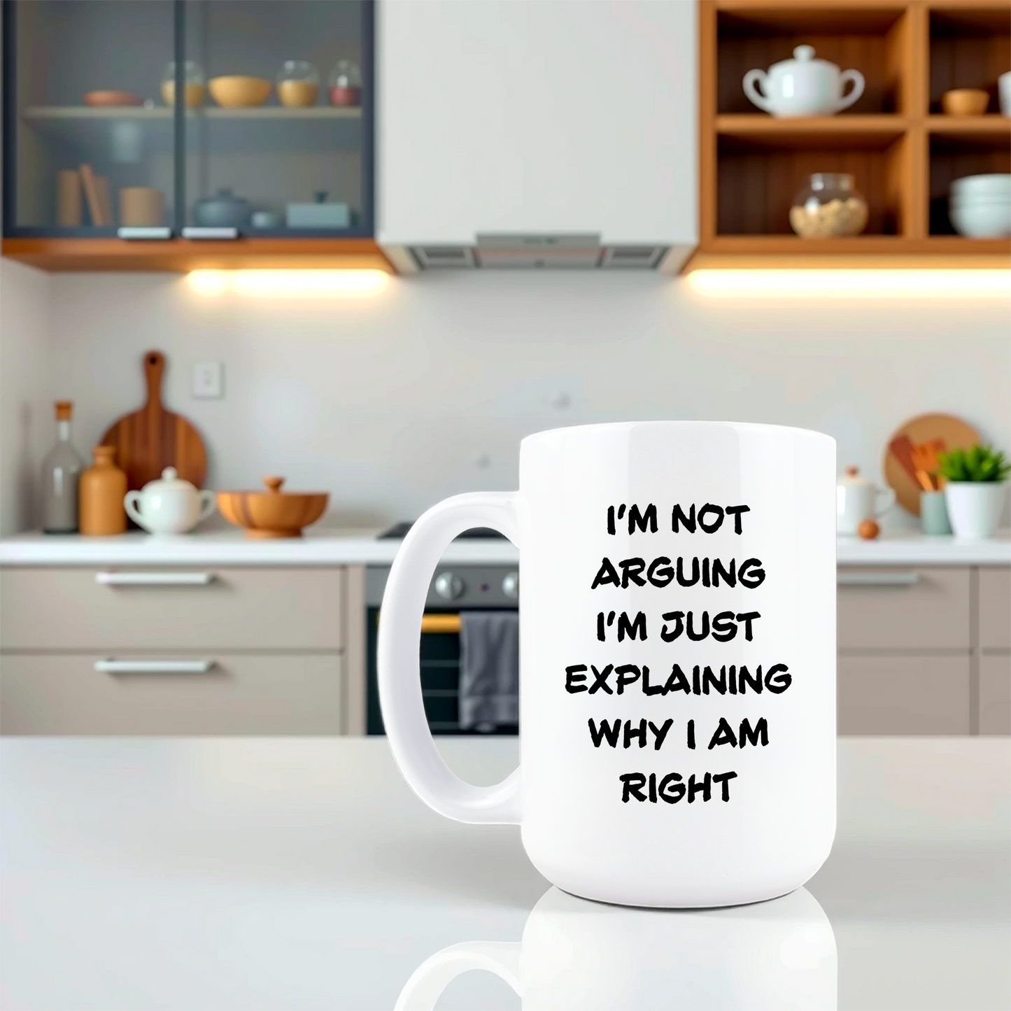 I'm Just Explaining Why I Am Right Coffee Mug