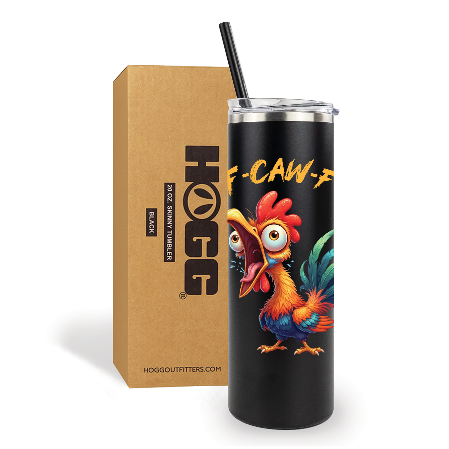F-Caw-F 20oz Skinny Tumbler