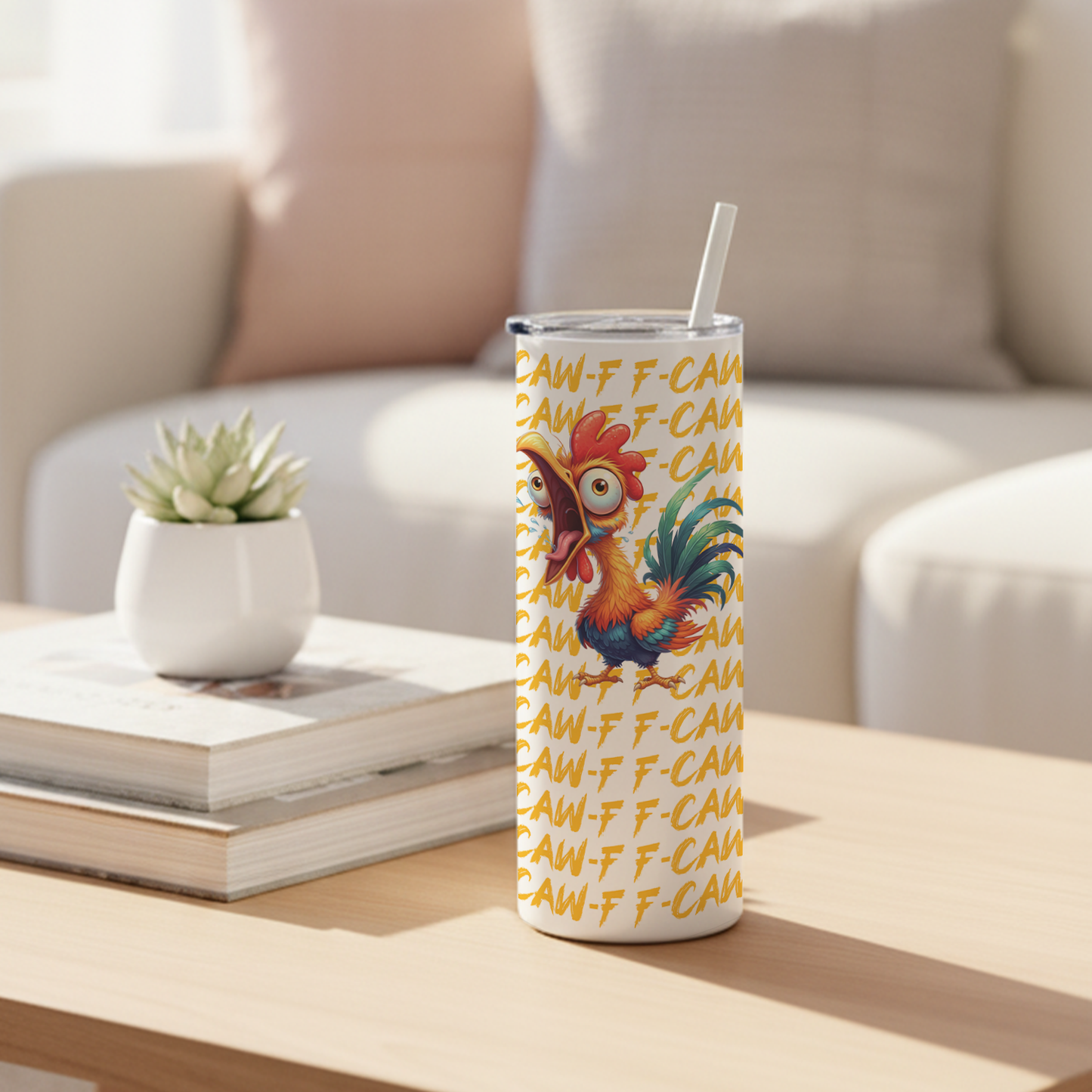 F-Caw-F 20oz Skinny Tumbler