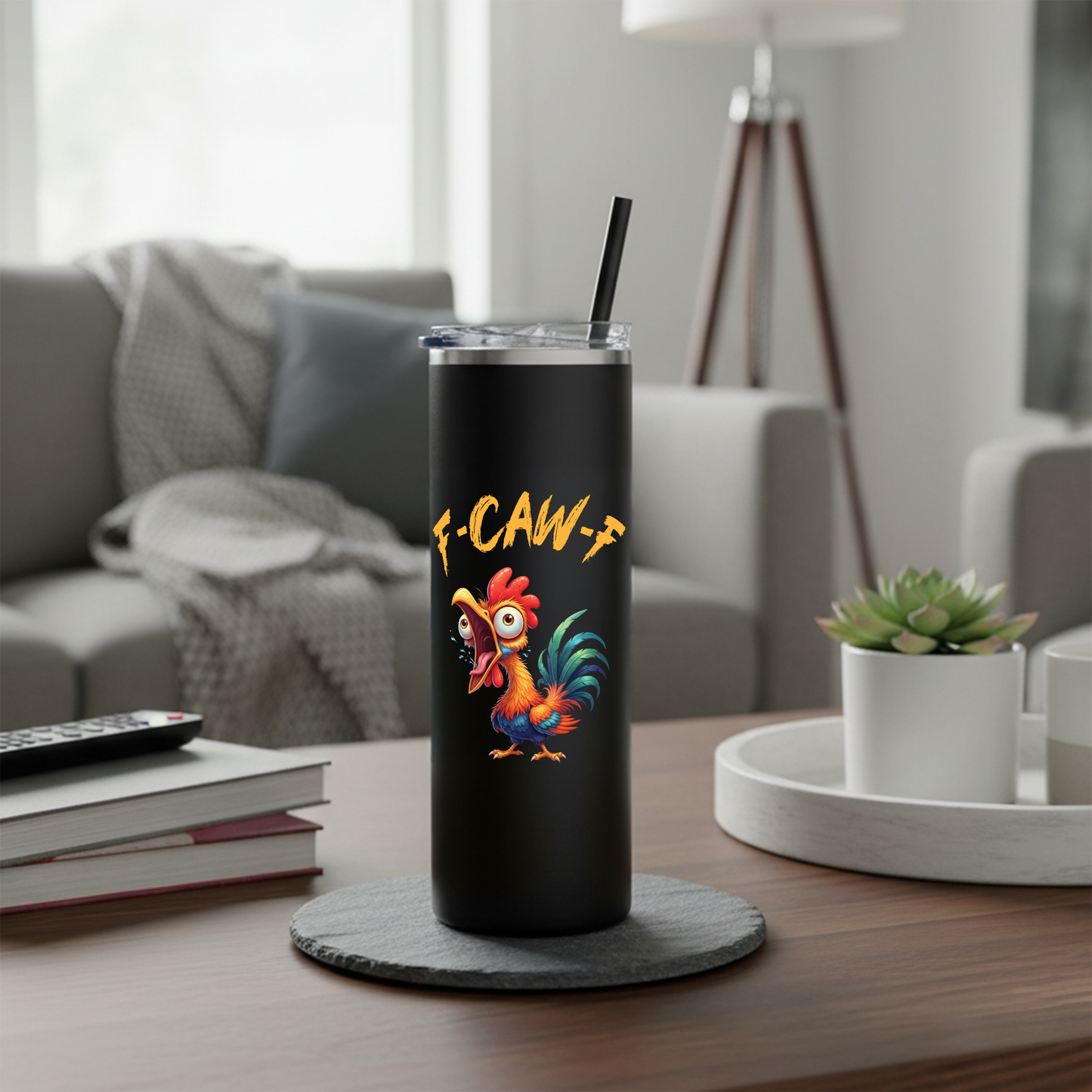 F-Caw-F 20oz Skinny Tumbler