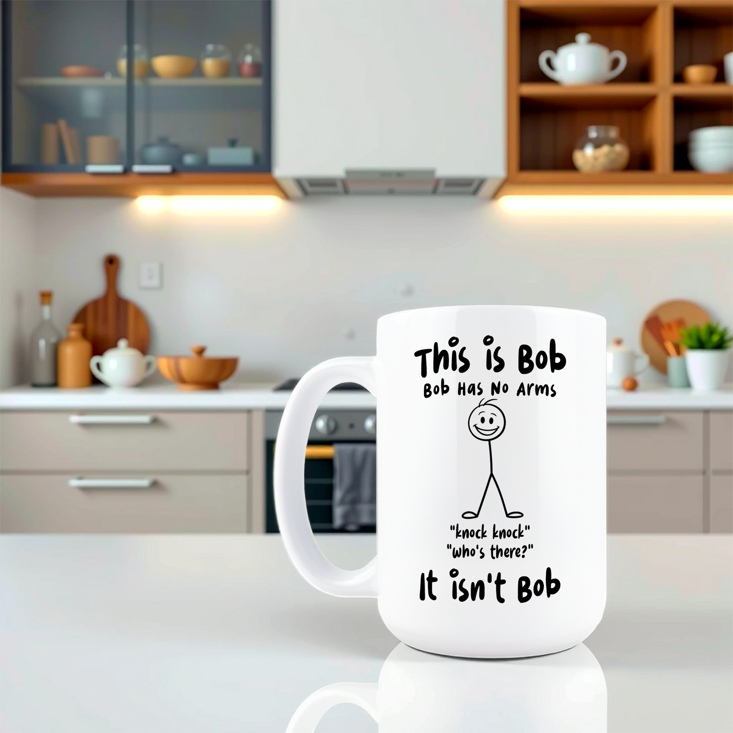 Bob Has No Arms Coffee Mug