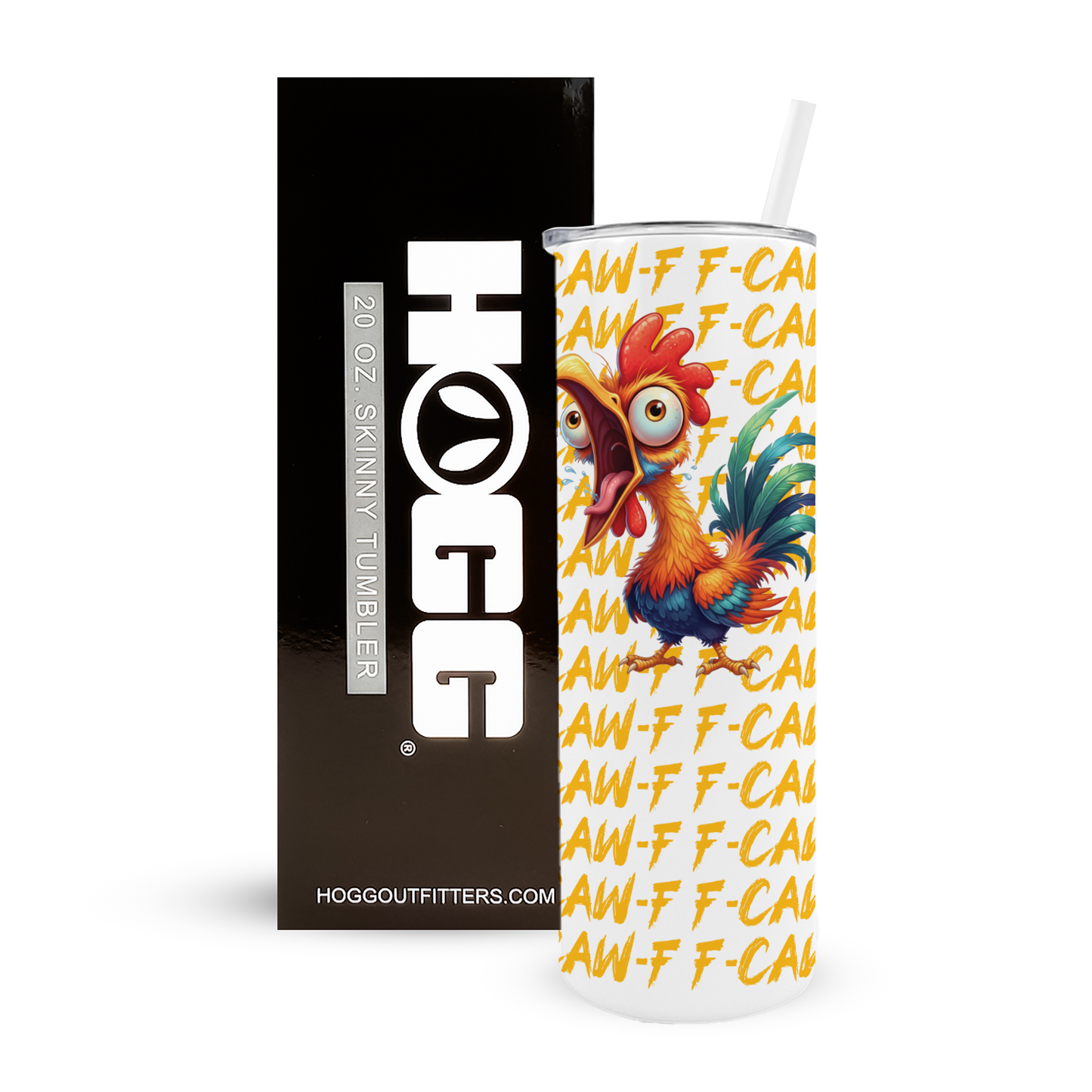 F-Caw-F 20oz Skinny Tumbler