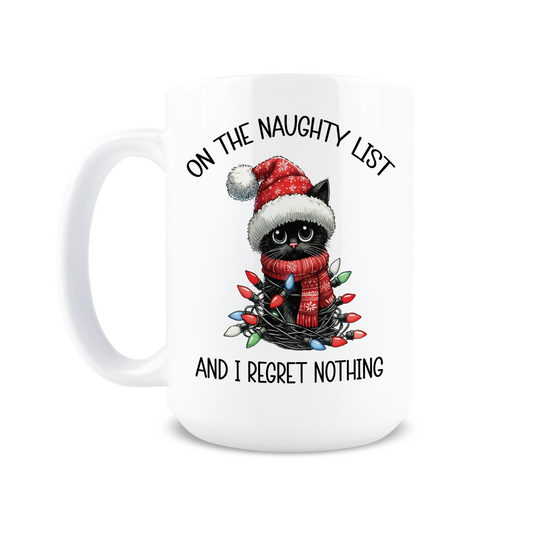 On The Naughty List Coffee Mug