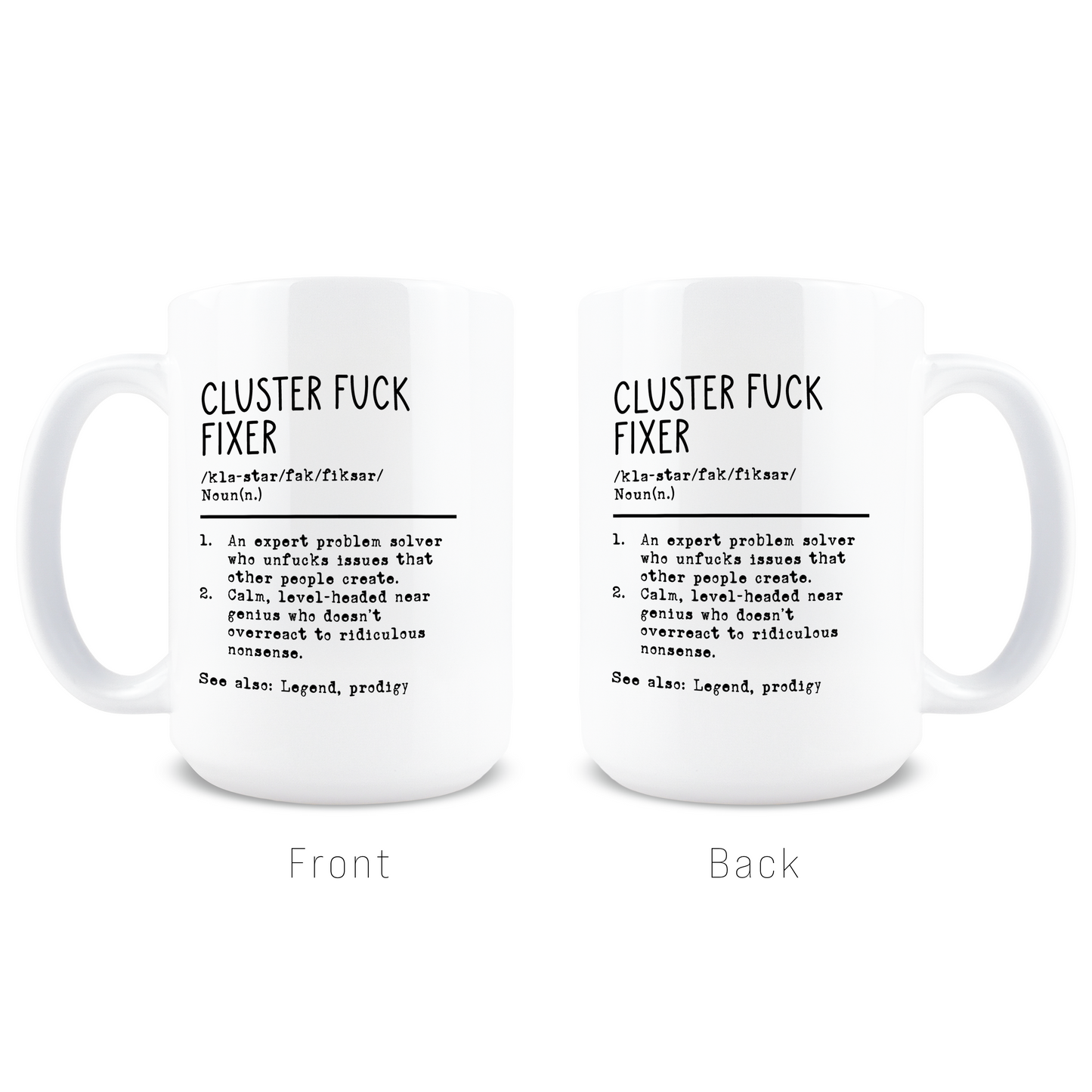 Cluster Fuck Fixer Coffee Mug