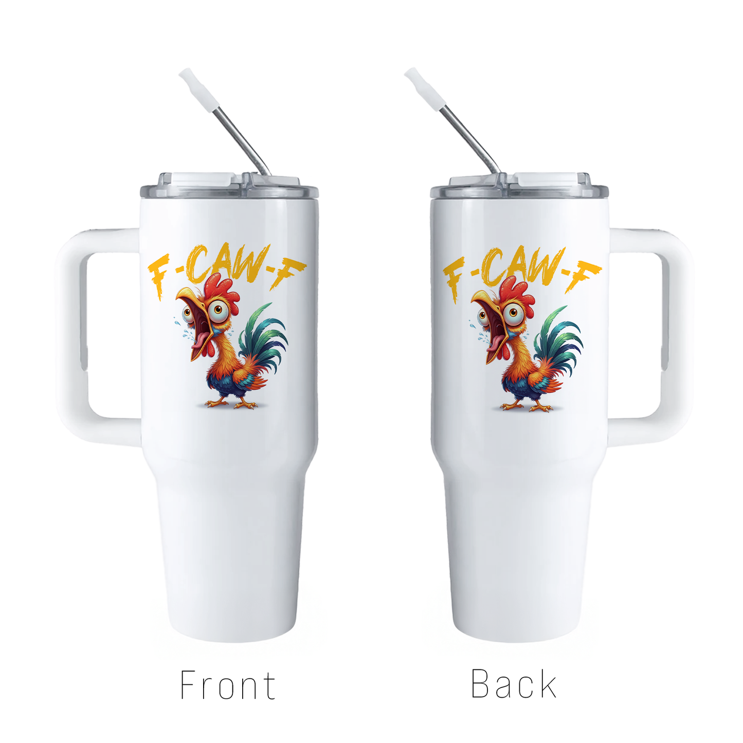F-Caw-F 40oz Big Swig Tumbler