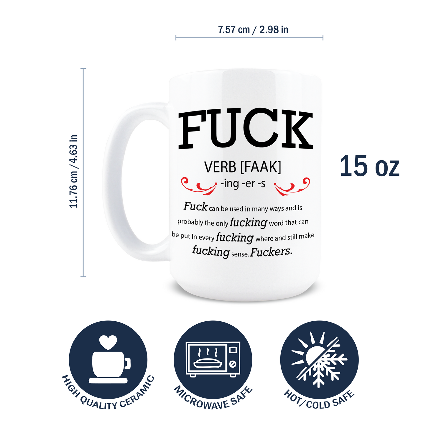Fuck Definition Coffee Mug