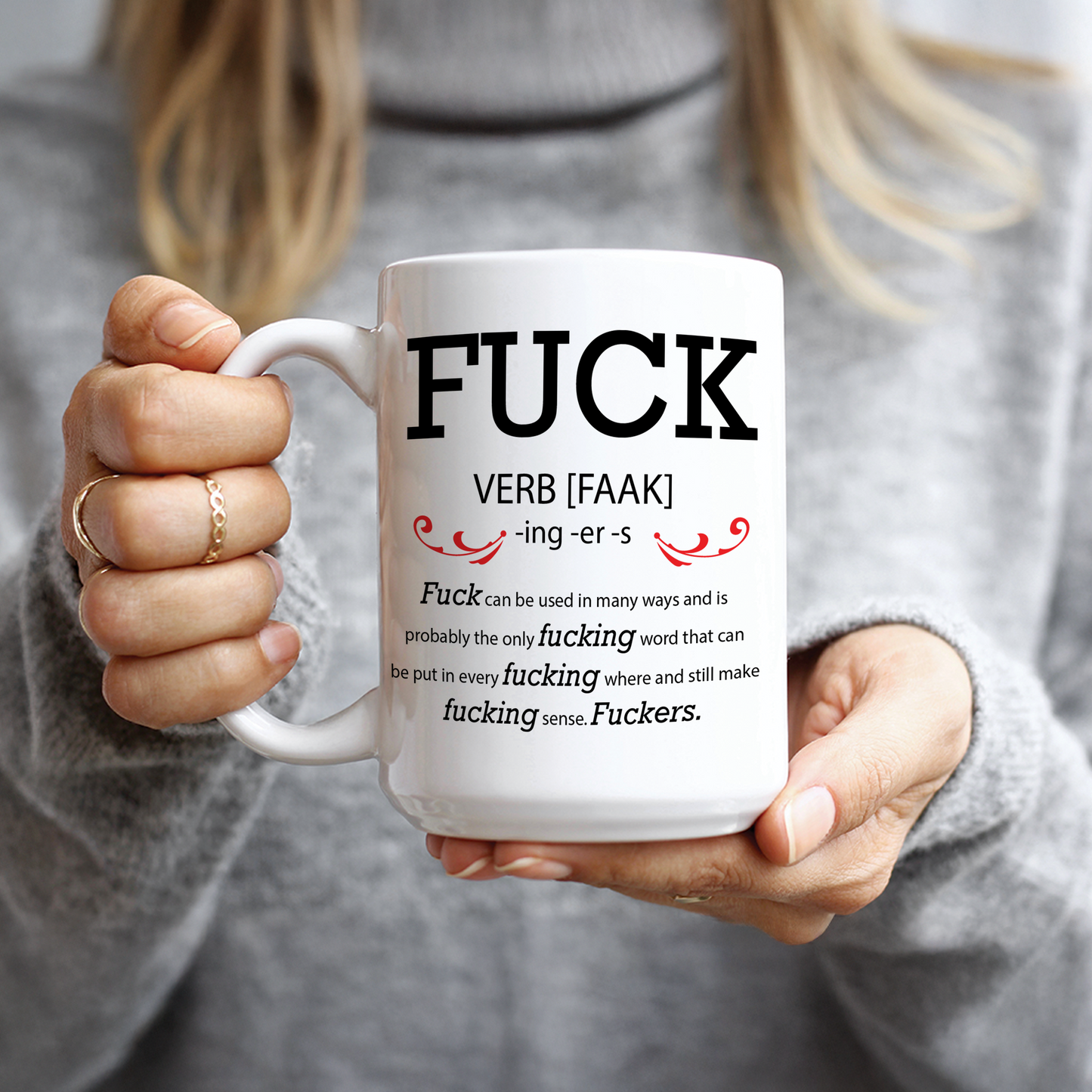Fuck Definition Coffee Mug