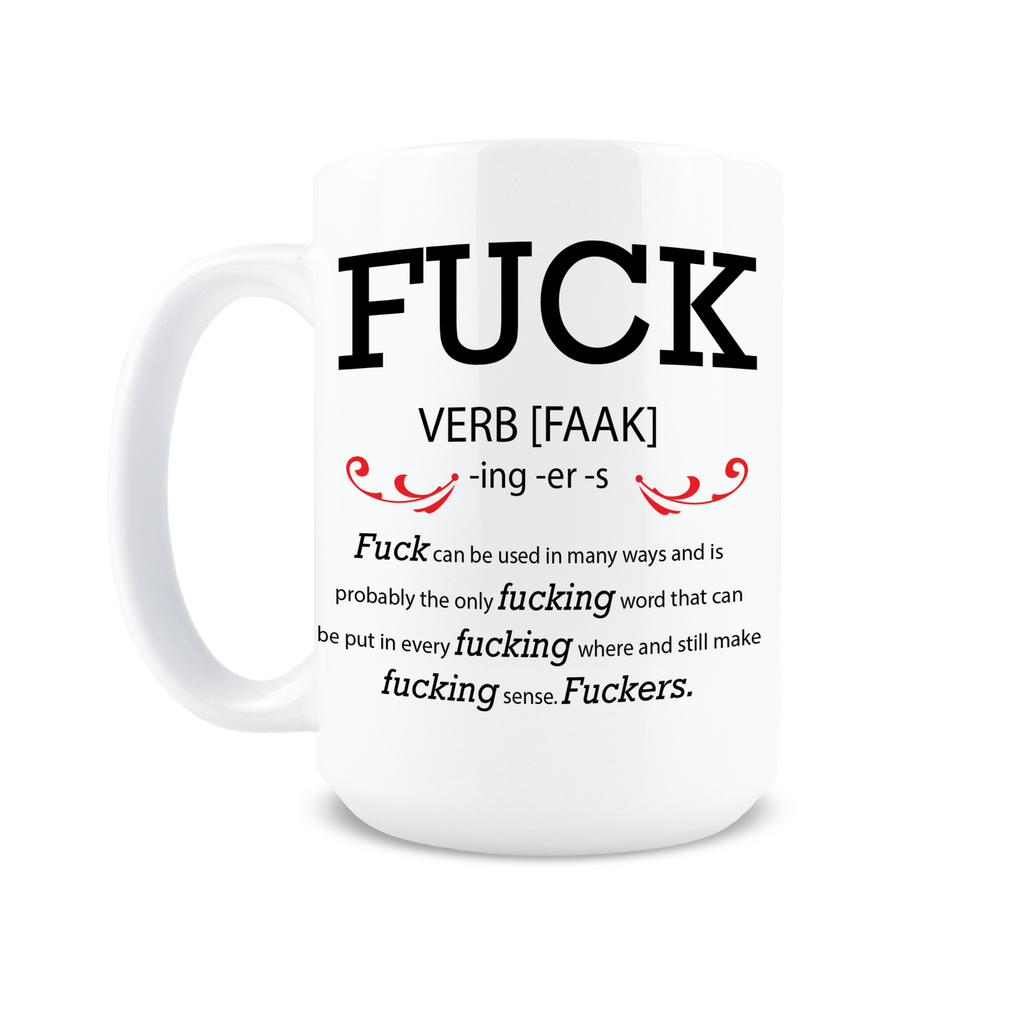 Fuck Definition Coffee Mug