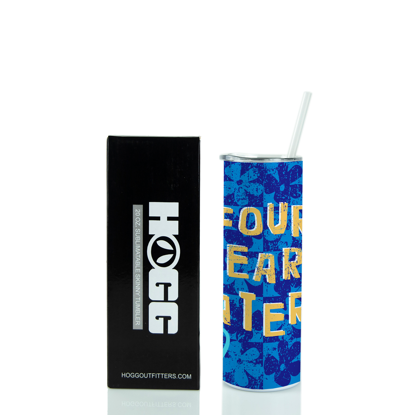 20oz Graduation Tumbler - Four Years Later