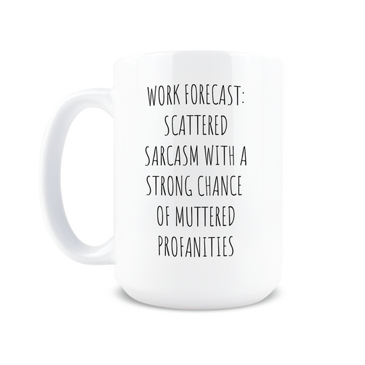 Work Forecast Coffee Mug